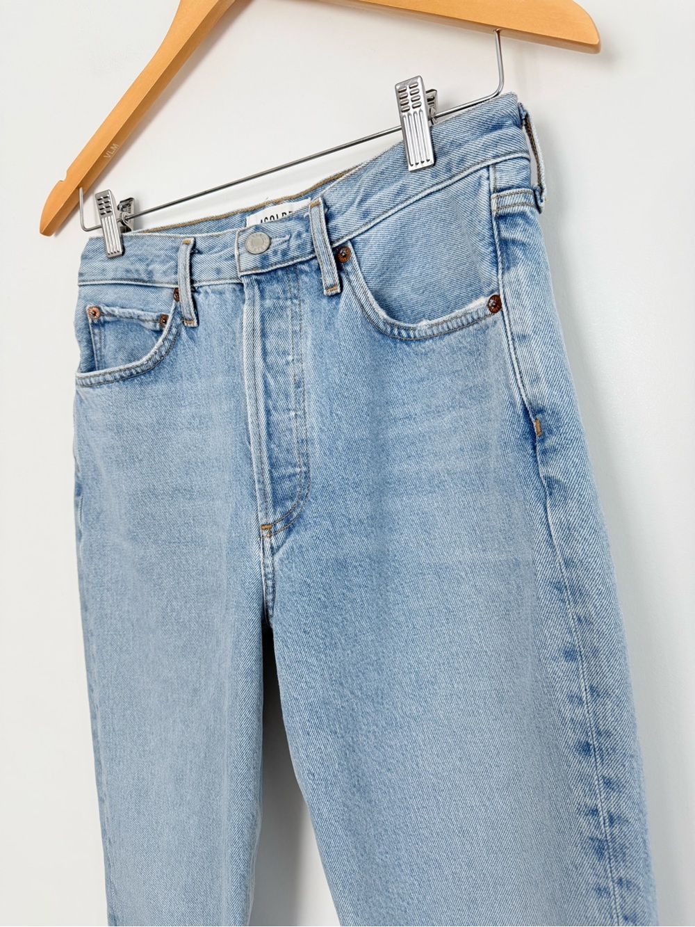 Agolde Riley High Rise Cropped Jeans - Picture 9 of 14